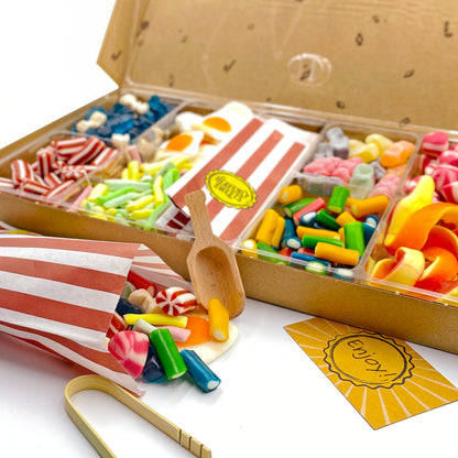 Jelly Pick and Mix Sweets Gift Box Selection 1.2kg - Fathers Day & Birthday