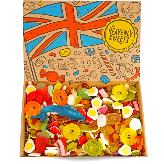 Mixed Jelly Sweets Pick & Mix Hamper Selection 850g - Fathers Day & Birthday