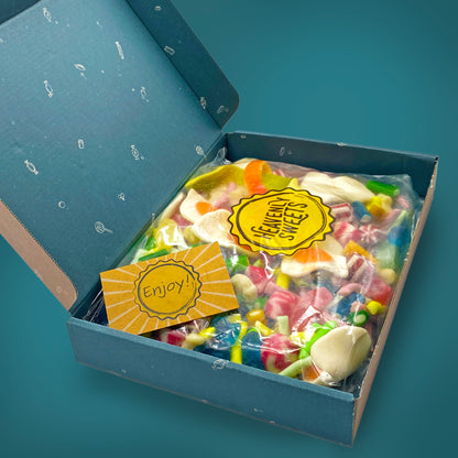 Mixed Jelly Sweets Pick & Mix Hamper Selection 850g - Fathers Day & Birthday