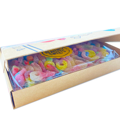 Mixed Fizzy Sweets Pick & Mix Hamper Selection 850g - Fathers Day & Birthday