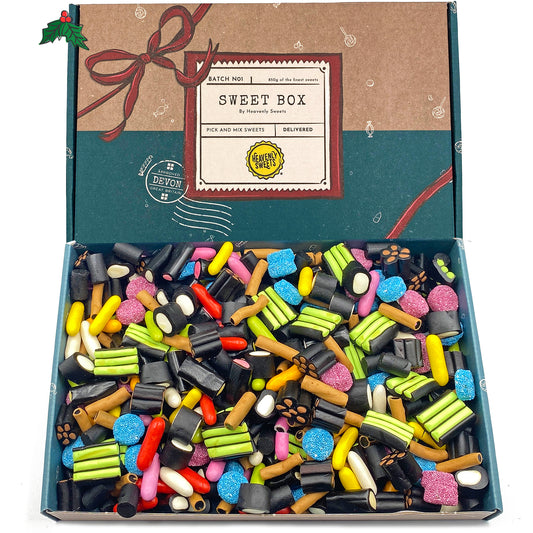 Mixed Liquorice Sweets Pick & Mix Hamper Selection 850g - Fathers Day & Birthday